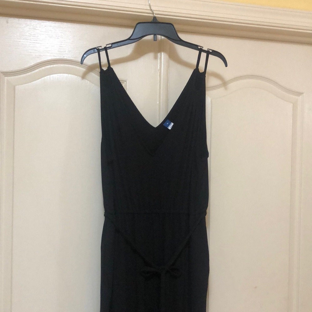 Old Navy; Like New black jumpsuit; wide leg